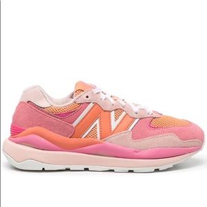 New Balance Women's Pink and Orange Sneakers
